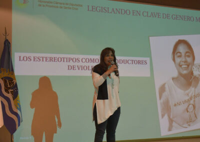 Ley Micaela La bienvenida a la capacitación estuvo a cargo de la Prosecretaria Alejandra Retamozo