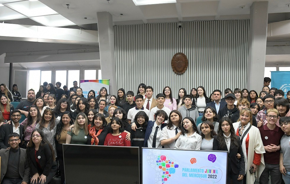 El Parlamento Juvenil del Mercosur sesionó en la Cámara de Diputados